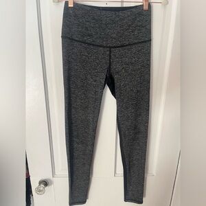 Victoria's Secret Sport VSX Gray and Black Colorblock Leggings Size Small